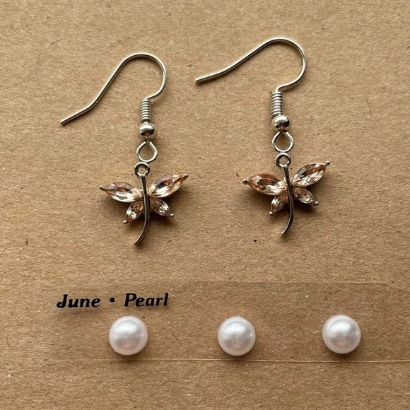 DRAGONFLY EARRINGS - Picture 7 of 16